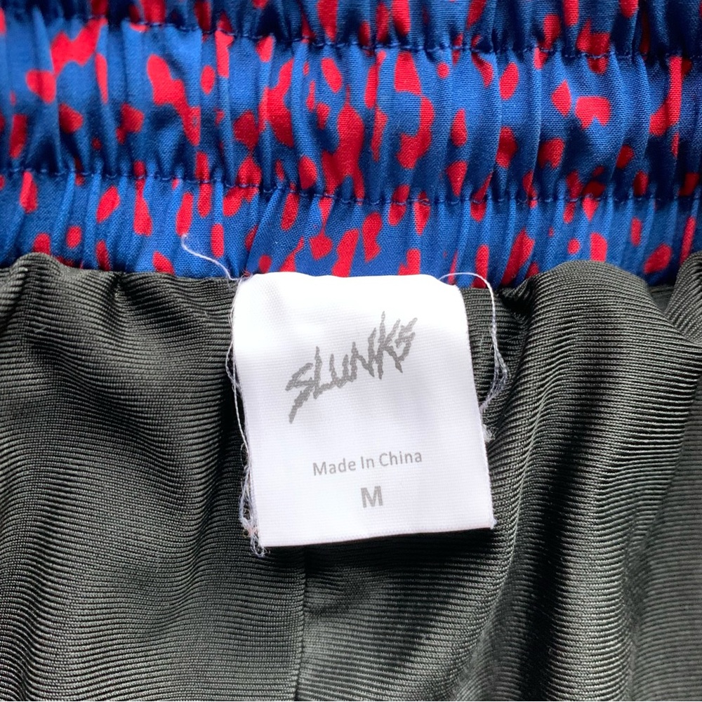 Slunks Shorts Volleyball Athletic Beachwear Lined Str… Gem